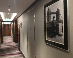 Hotel corridor
